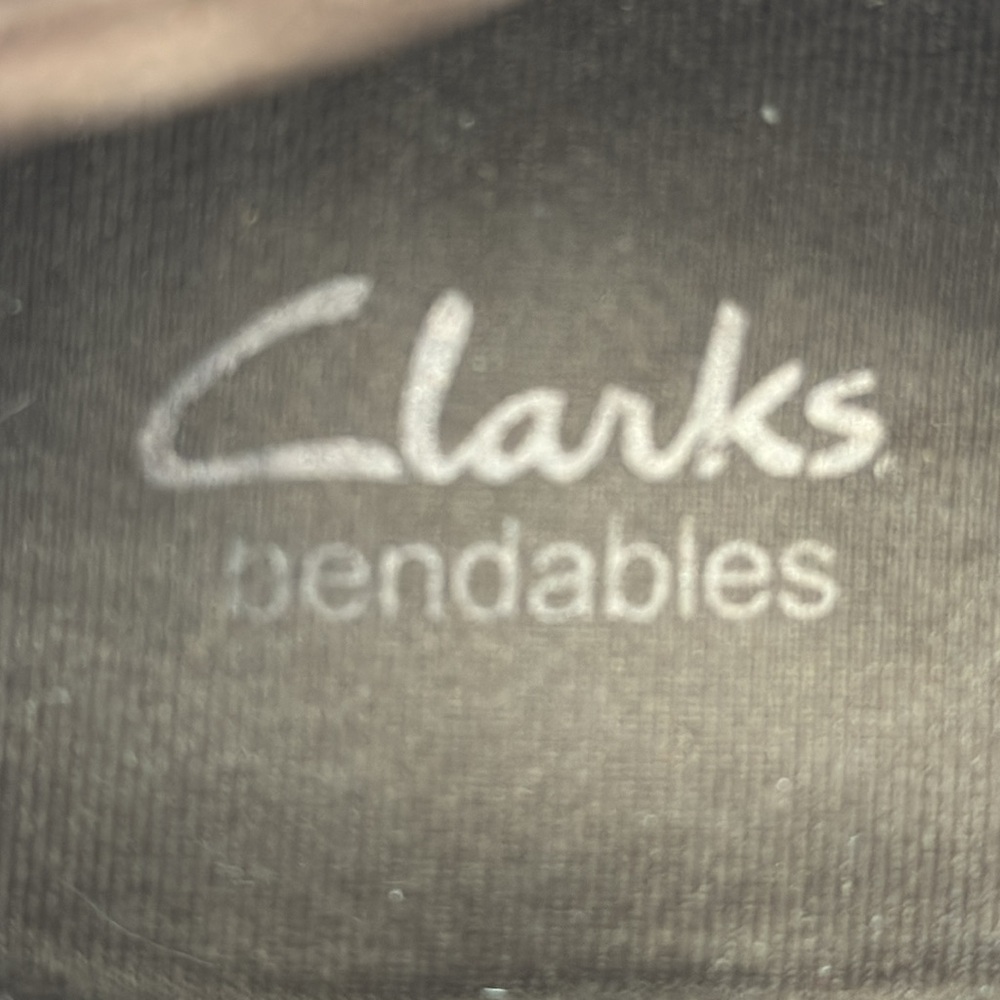 Clarks Bendables Carmel Color Leather Heels Size 10 MCH6873E - Picture 7 of 7